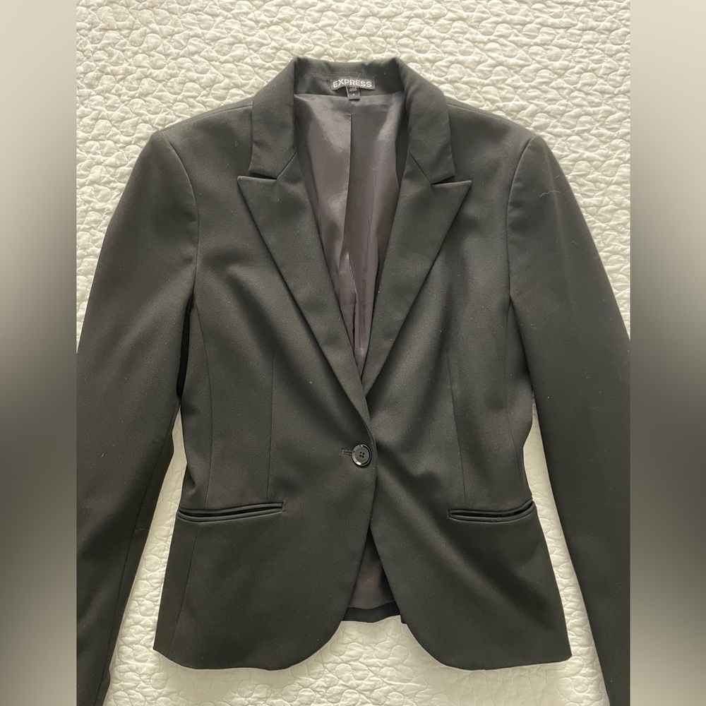Express black blazer size 6